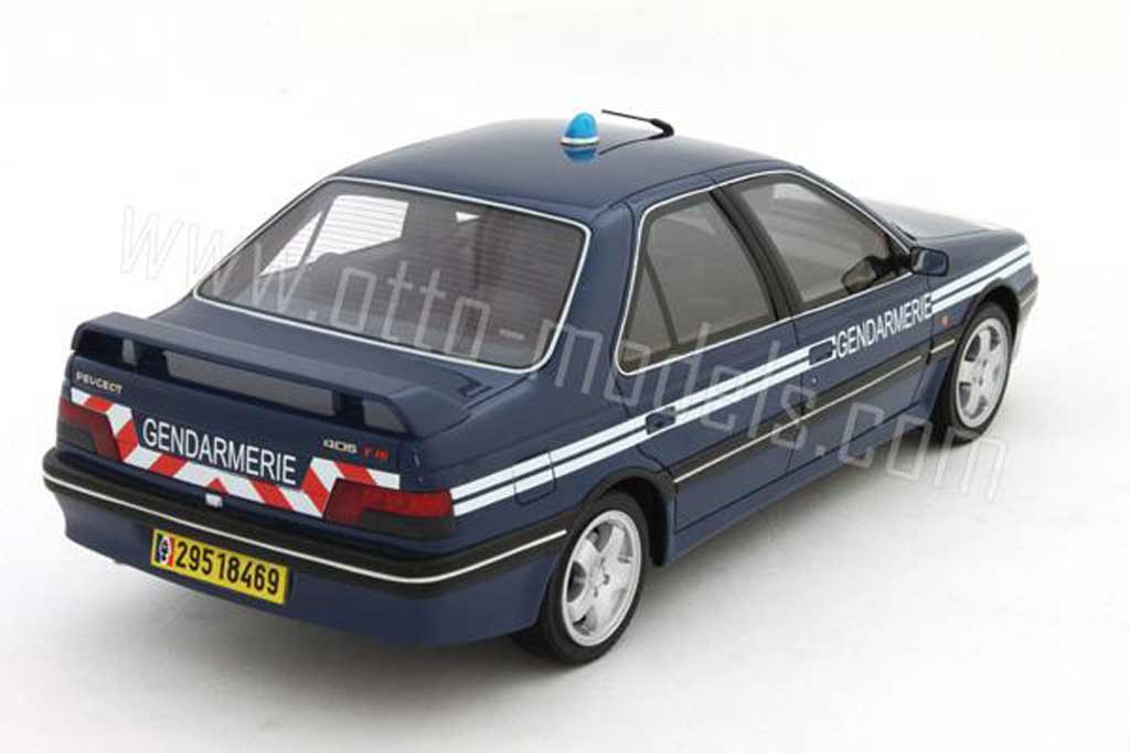 Peugeot 405 Turbo 16 b.r.i (brigade intervention rapide) 1995 1/18 Ottomobile