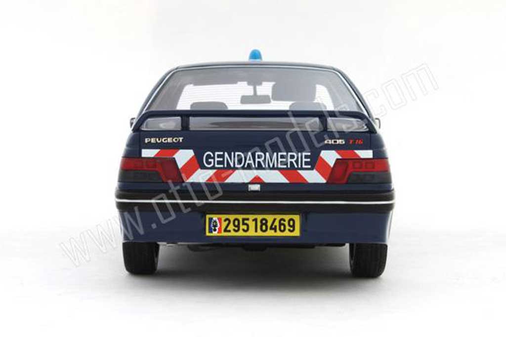 Peugeot 405 Turbo 16 b.r.i (brigade intervention rapide) 1995 1/18 Ottomobile