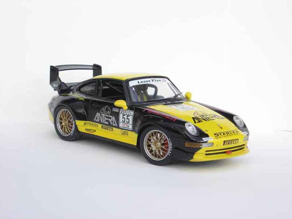 Porsche 993 GT2 1/18 Anson GT2 bpr 96 #55 diecast model cars