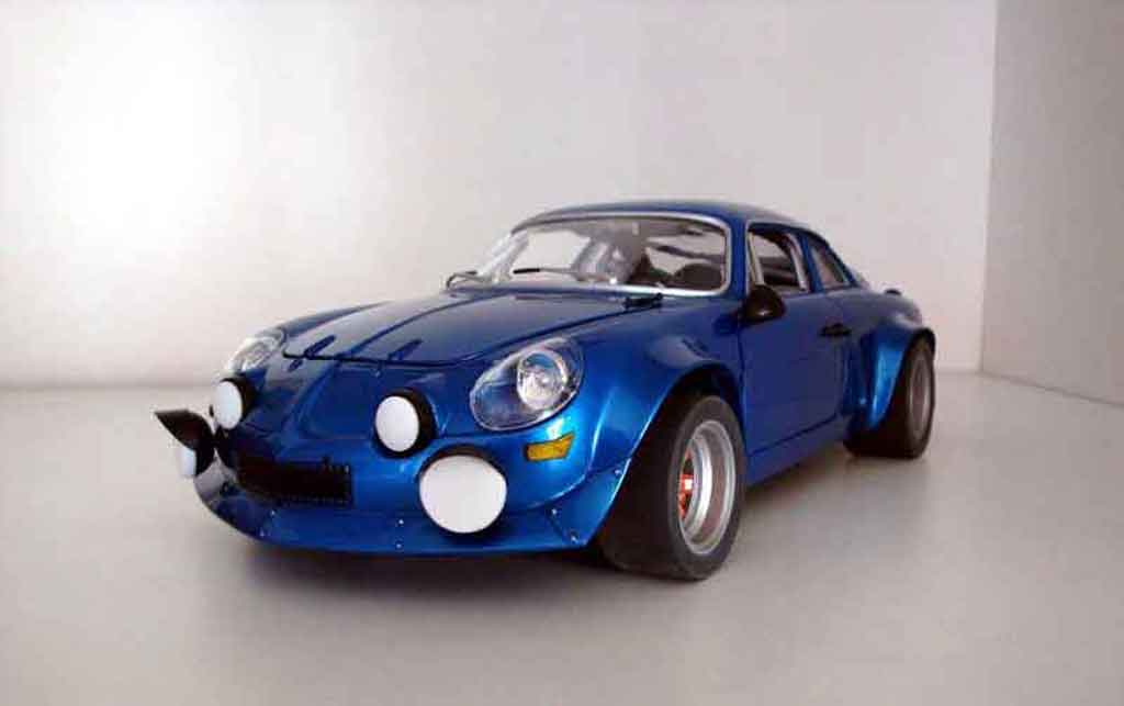 Alpine A110 1/18 Burago tour de corse 72 diecast model cars