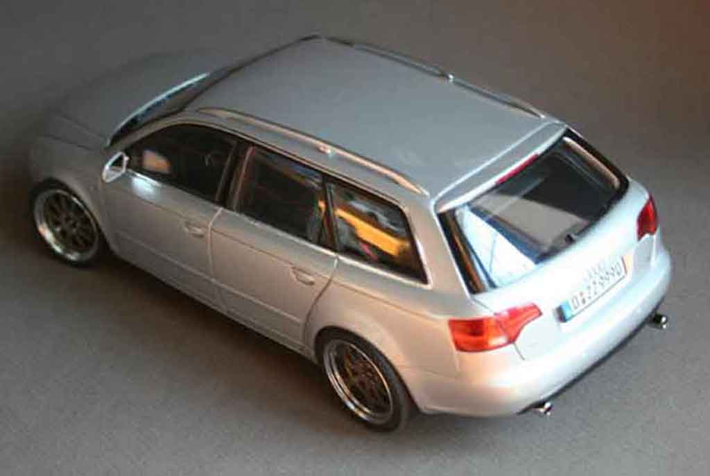 Audi A4 avant grey jantes 18 pouces gmp kinesis 1/18 Minichamps