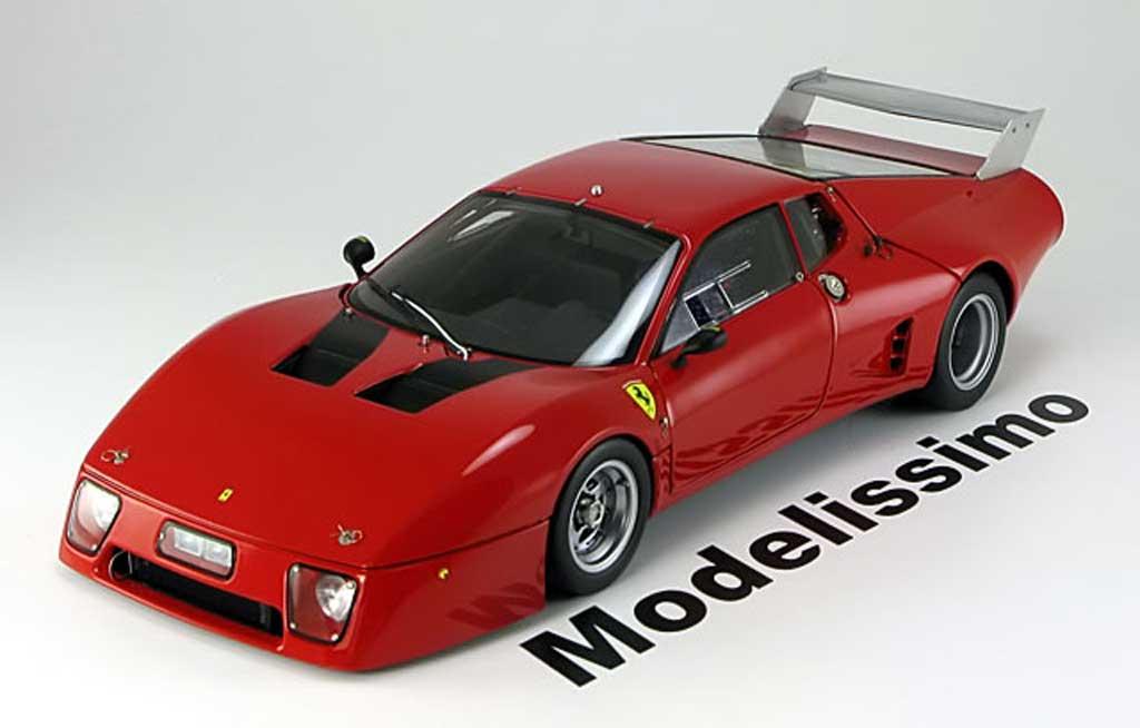Ferrari 512 BB 1/18 BBR Models BB le mans presentation 1979 red diecast model cars