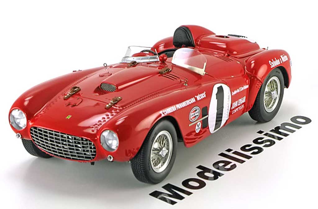 Ferrari 375 1/18 BBR Models plus no.1 panamericana diecast model cars
