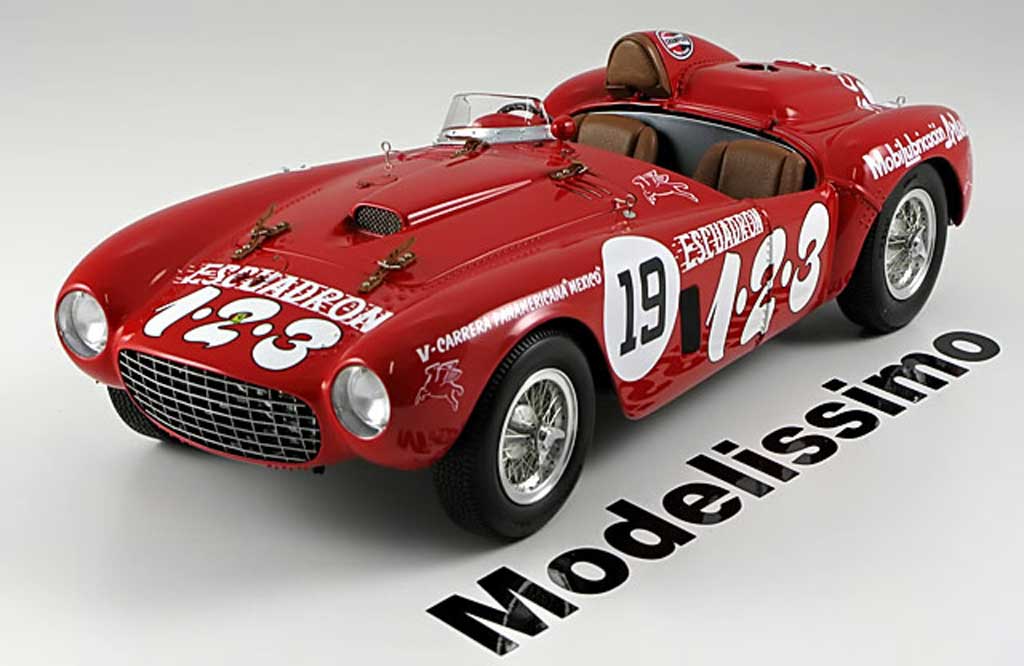 Ferrari 375 1/18 BBR Models plus no.19 panamericana diecast model cars
