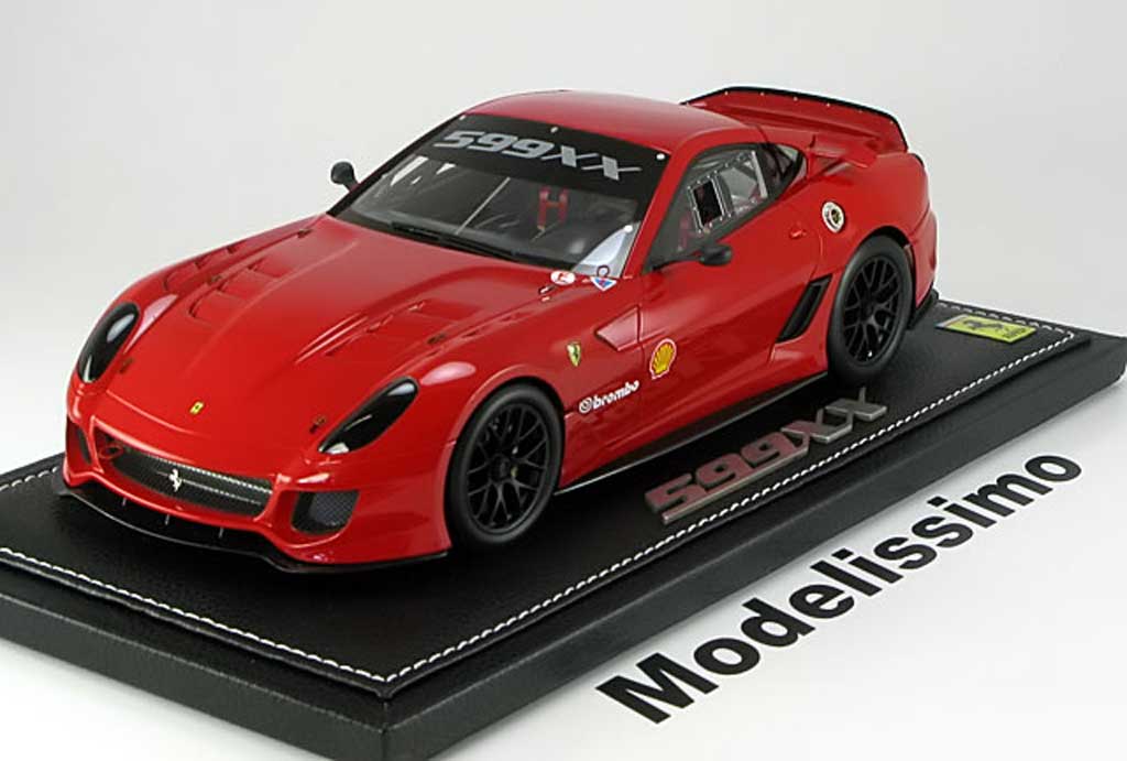 Ferrari 599 XX 1/18 BBR Models XX nerburgring record 2010 diecast model cars