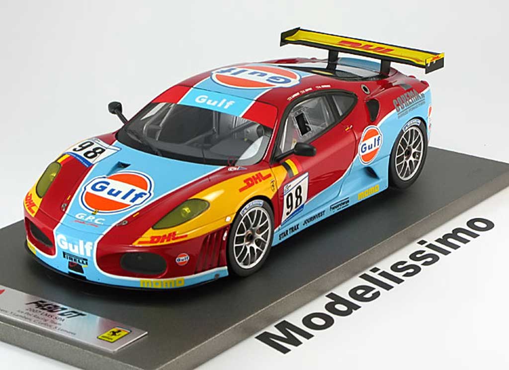 Ferrari F430 GT 1/18 BBR Models GT no.98 spa lambert lefort lemeret 2007 diecast model cars
