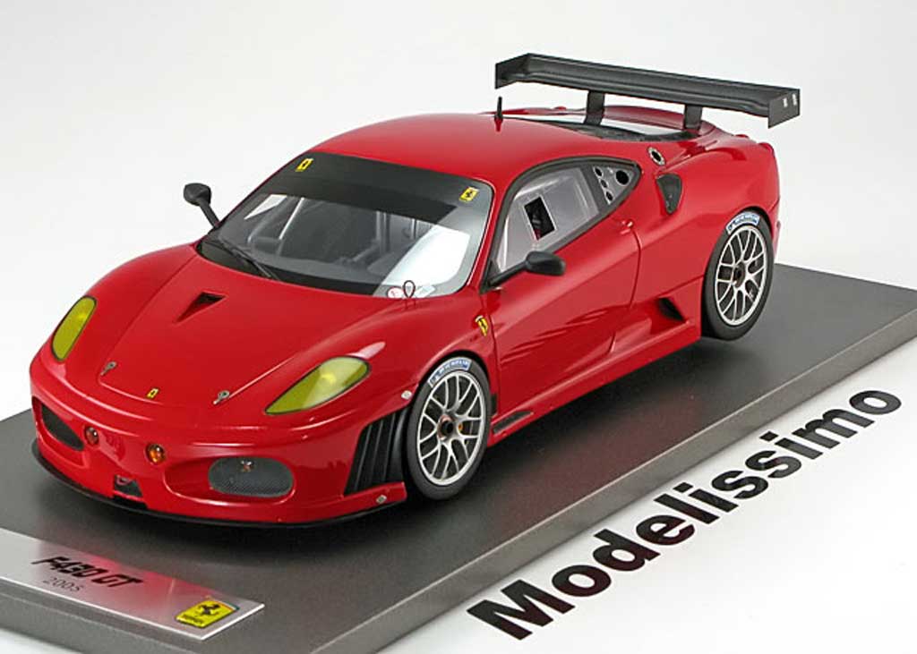 Ferrari F430 GT 1/18 BBR Models GT press version 2005 red diecast model cars