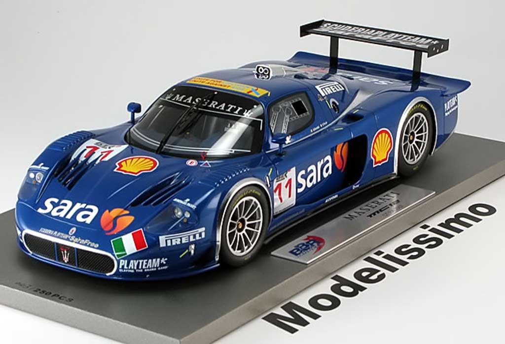 Maserati MC12 1/18 BBR Models no.11 fia gt bertolini piccini 2007 diecast model cars