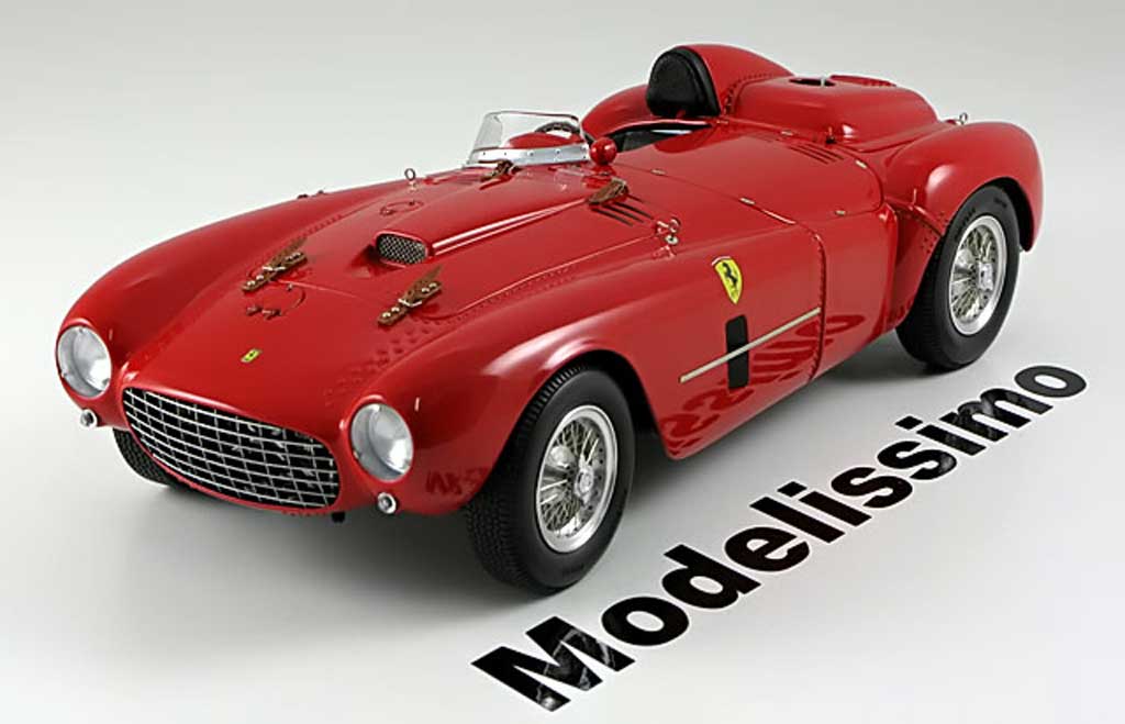 Ferrari 375 1/18 BBR Models plus street 1954 red diecast model cars