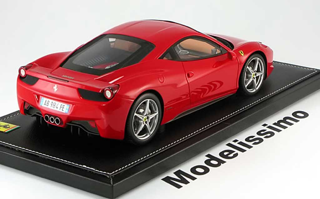 Ferrari 458 Italia resine 1/18 BBR Models