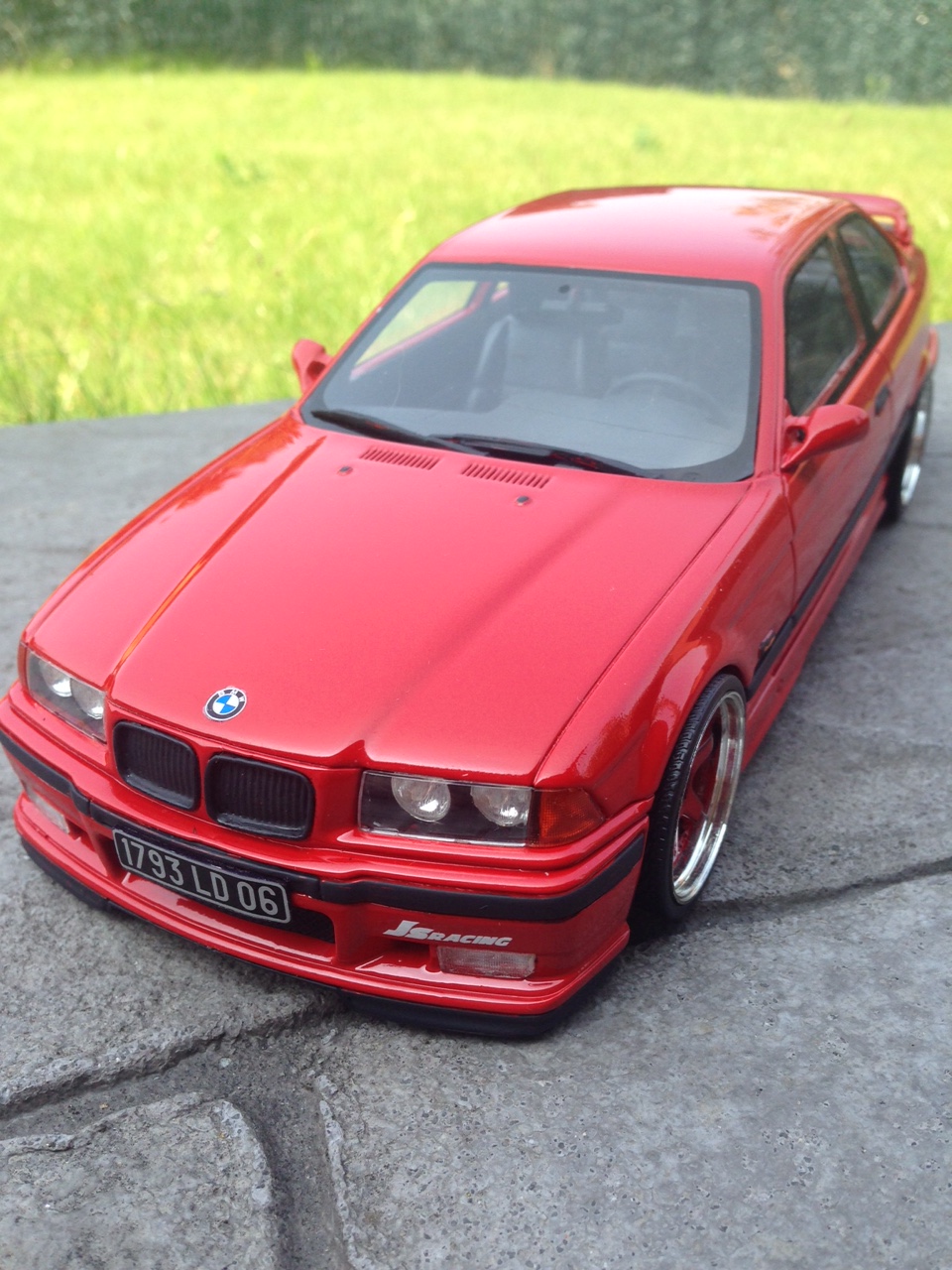 Bmw M3 ltw E36 Light Weight red 1/18 Ottomobile