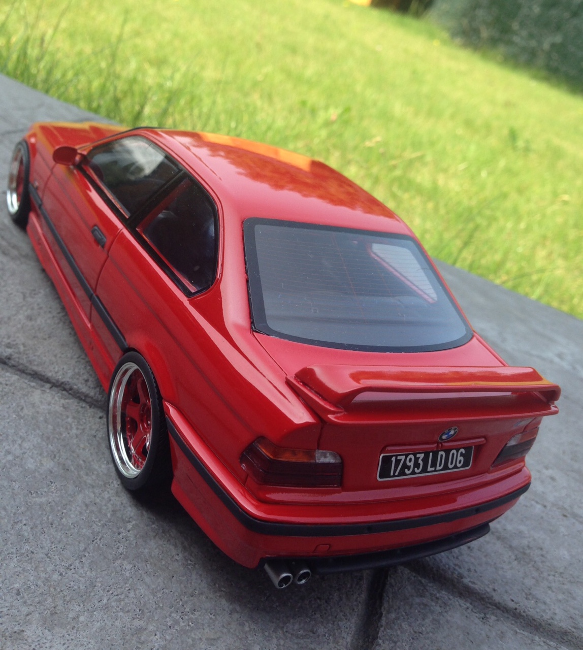 Bmw M3 ltw E36 Light Weight red 1/18 Ottomobile