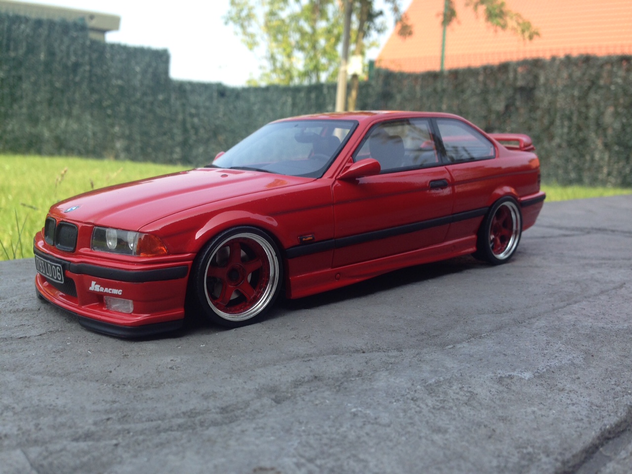 Bmw M3 ltw E36 Light Weight red 1/18 Ottomobile