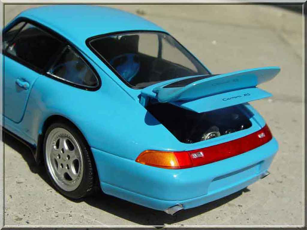 Porsche 911 RS Carrera blue 1/18 Ut Models