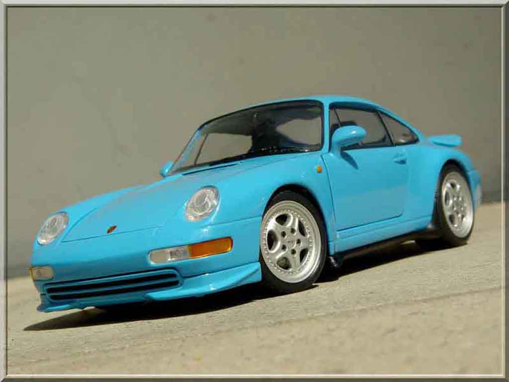 Porsche 911 RS Carrera blue 1/18 Ut Models