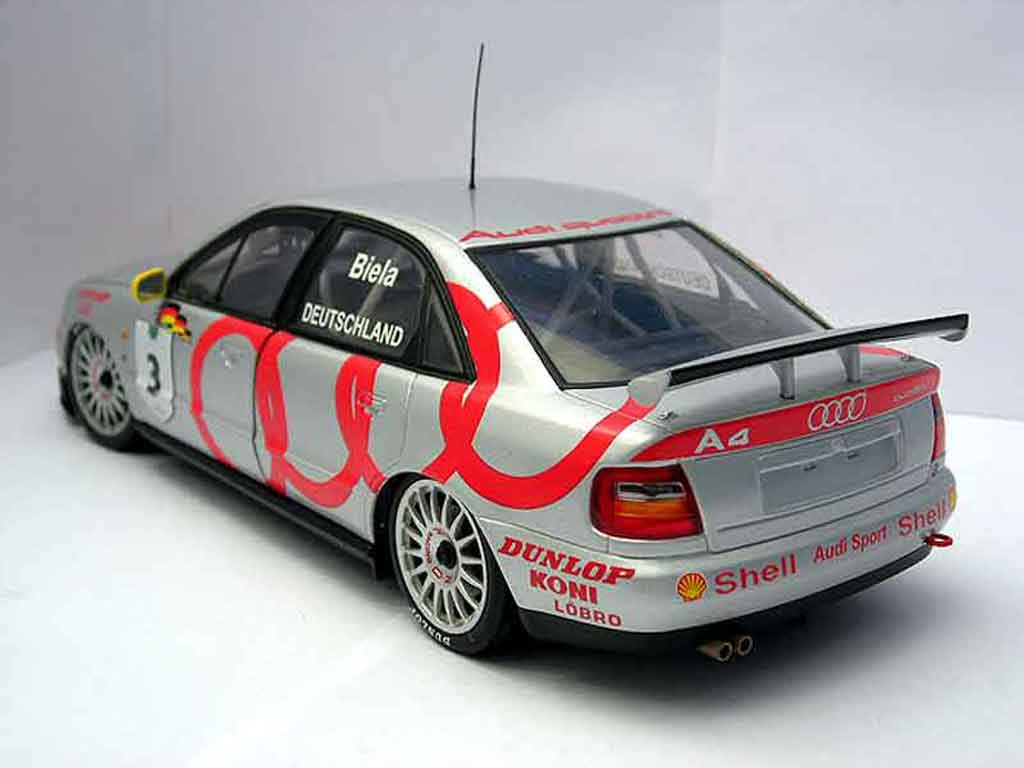 Audi A4 dtm stw biela #3 1/18 Ut Models