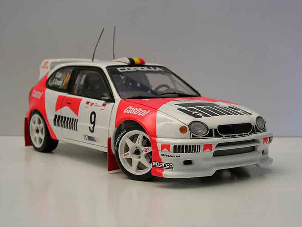 Toyota Corolla WRC 1/18 Autoart WRC rallye portugal diecast model cars