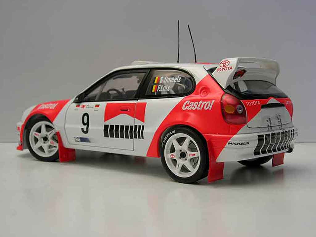 Toyota Corolla WRC rallye portugal 1/18 Autoart