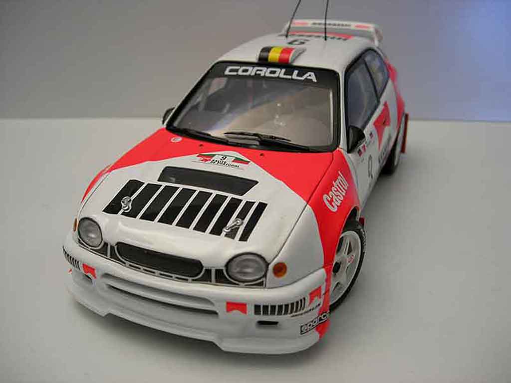 Toyota Corolla WRC rallye portugal 1/18 Autoart