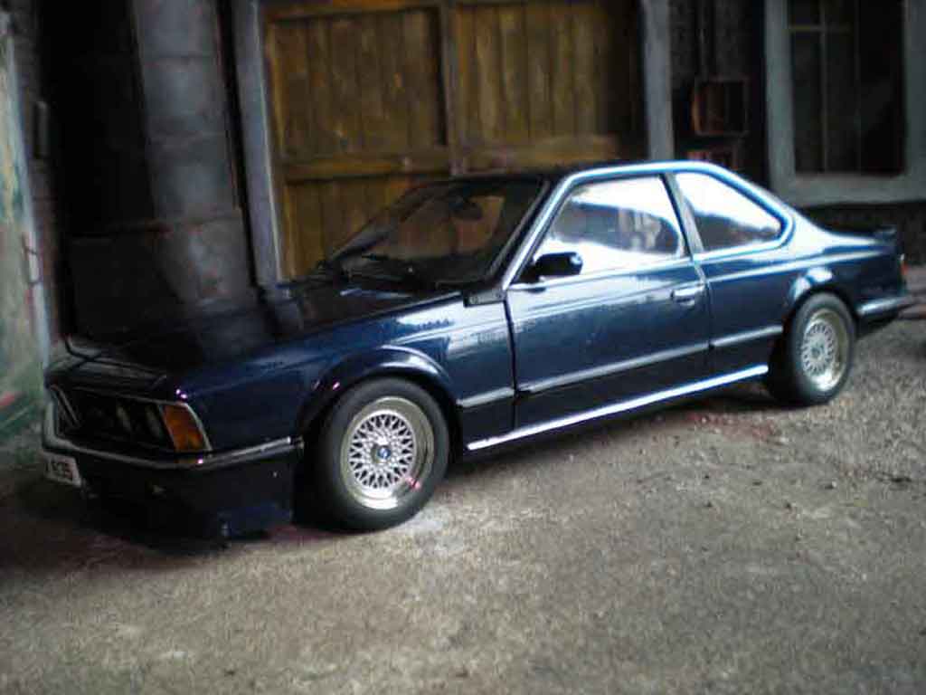 Bmw 635 CSi m blue metallic 1/18 Autoart