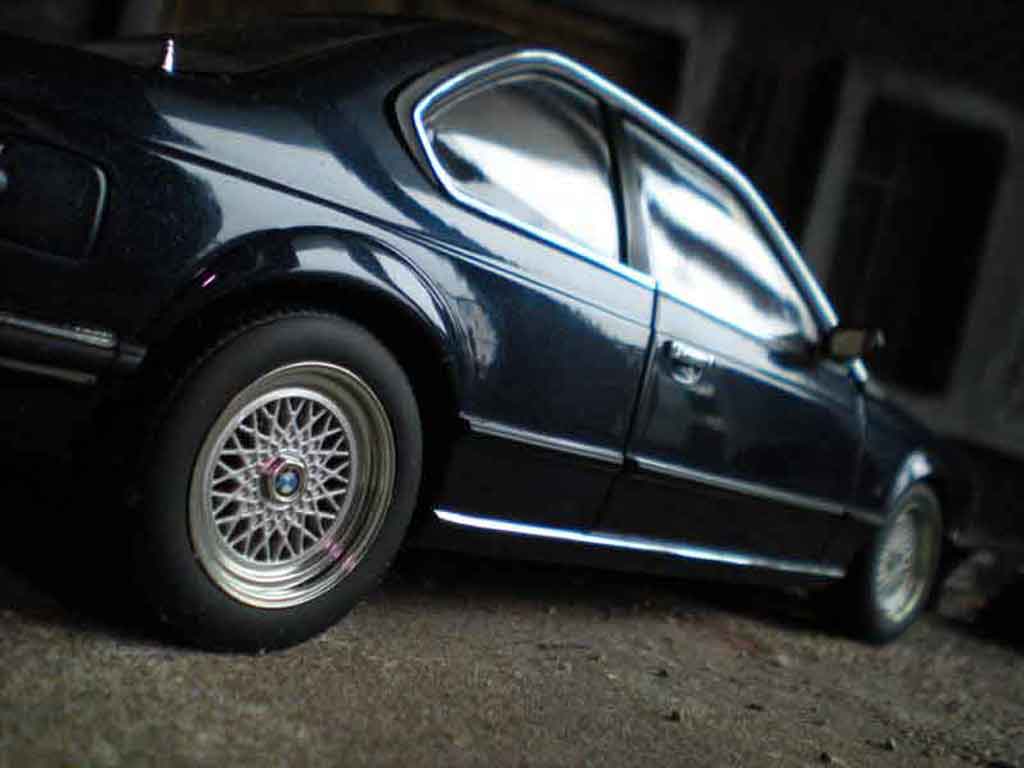 Bmw 635 CSi m blue metallic 1/18 Autoart
