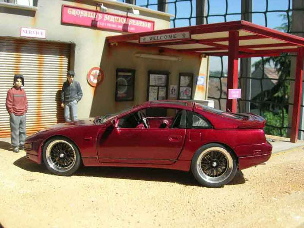 Nissan 300 ZX red 1/18 Kyosho