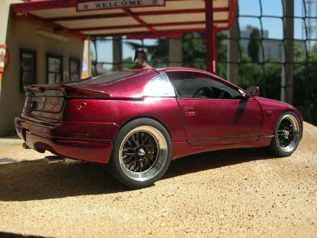 Nissan 300 ZX 1/18 Kyosho ZX red diecast model cars