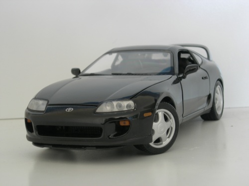 Toyota Supra 1/18 Kyosho black diecast model cars