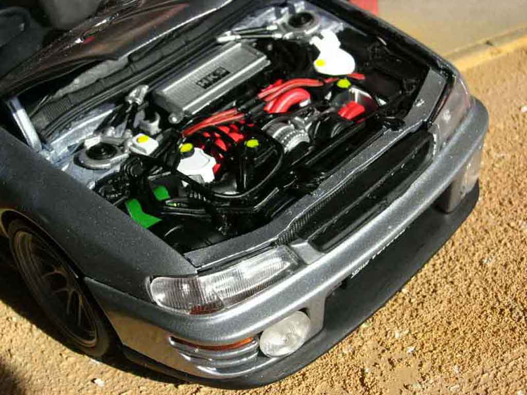 Subaru Impreza STI GT Turbo wrx grey 1/18 Autoart