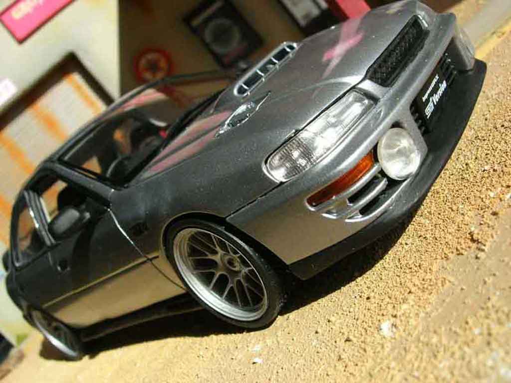Subaru Impreza STI GT Turbo wrx grey 1/18 Autoart