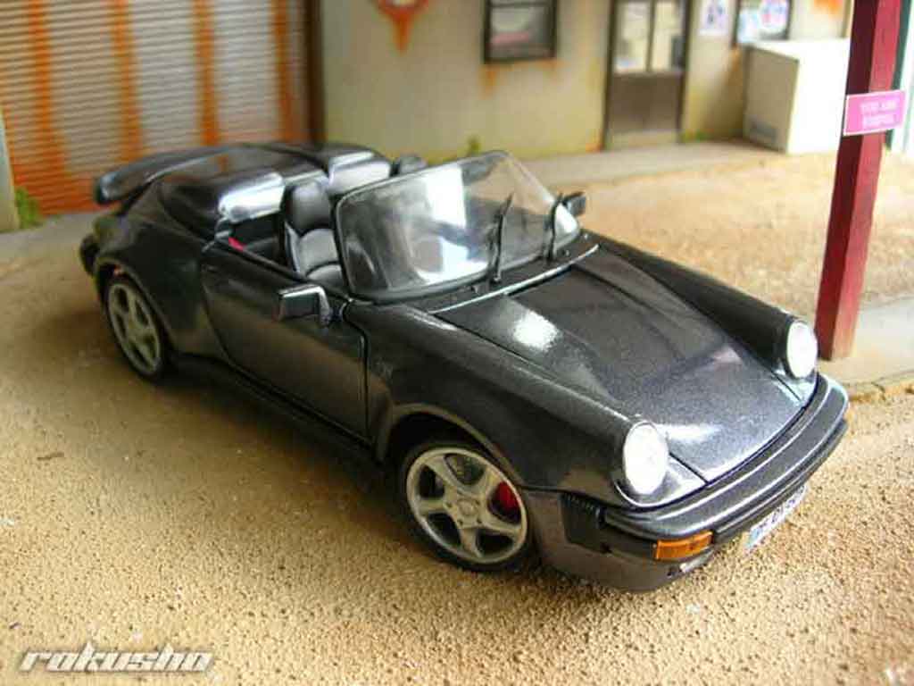 Porsche 911 Speedster 1989 grey 1/18 Maisto