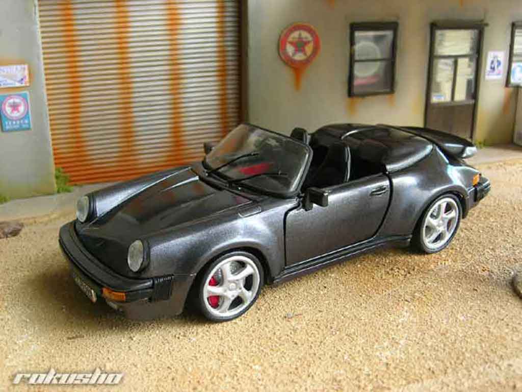 Porsche 911 Speedster 1989 grey 1/18 Maisto
