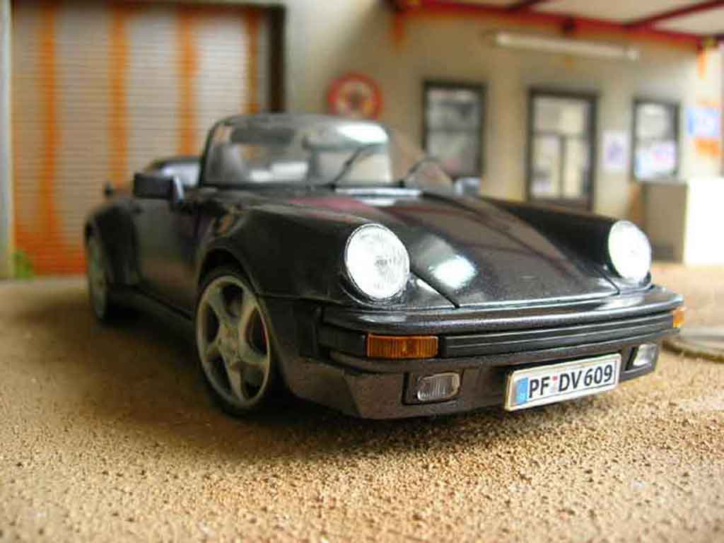 Porsche 930 Speedster 1/18 Maisto Speedster 1989 grey diecast model cars