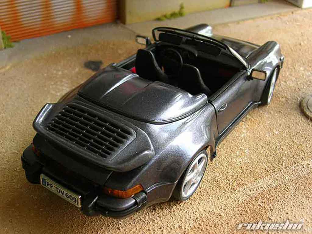 Porsche 911 Speedster 1989 grey 1/18 Maisto