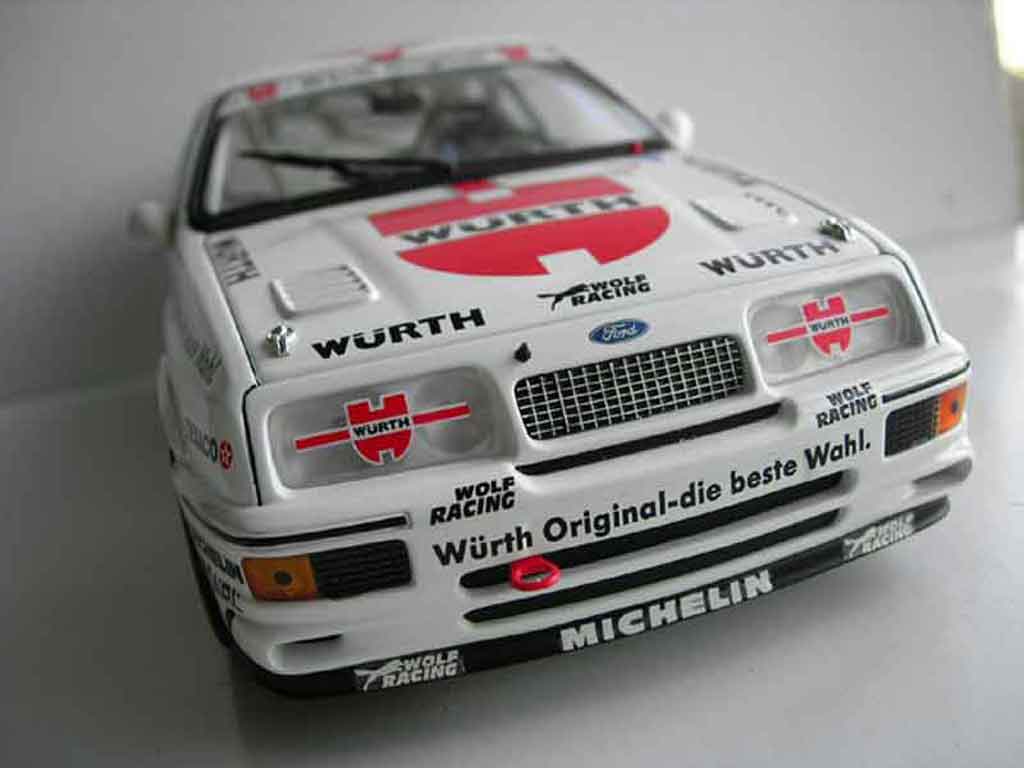 Ford Sierra RS 500 1/18 Minichamps RS 500 a.hahne diecast model cars
