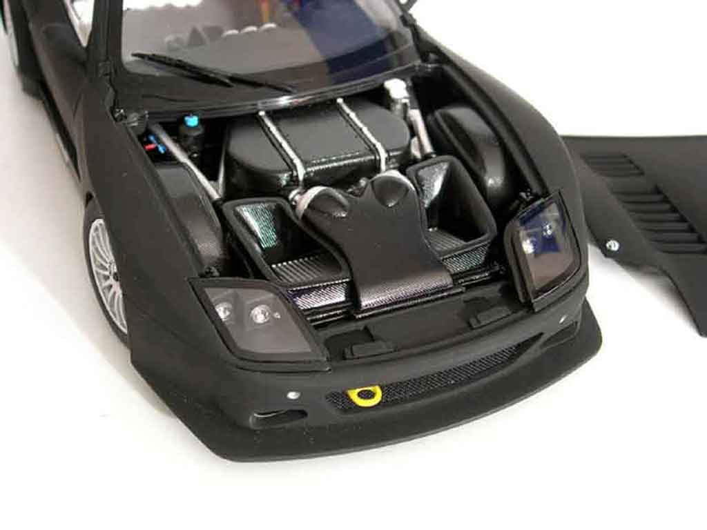 Ferrari 575 GTC competition satin black 1/18 Kyosho