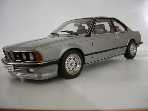Bmw 635 CSI 1/18 Autoart m shadowline grey diecast model cars