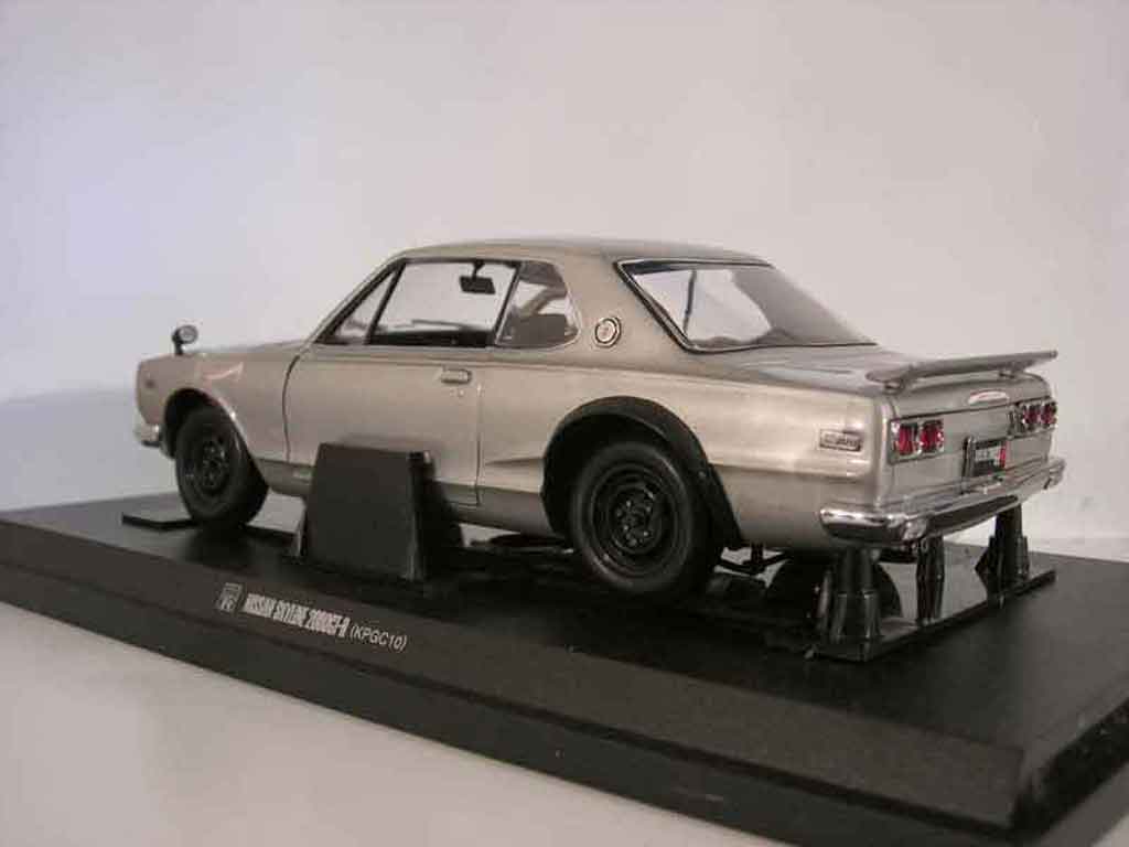 Nissan Skyline 2000 gt-r kpgc 10 grey 1/18 Kyosho