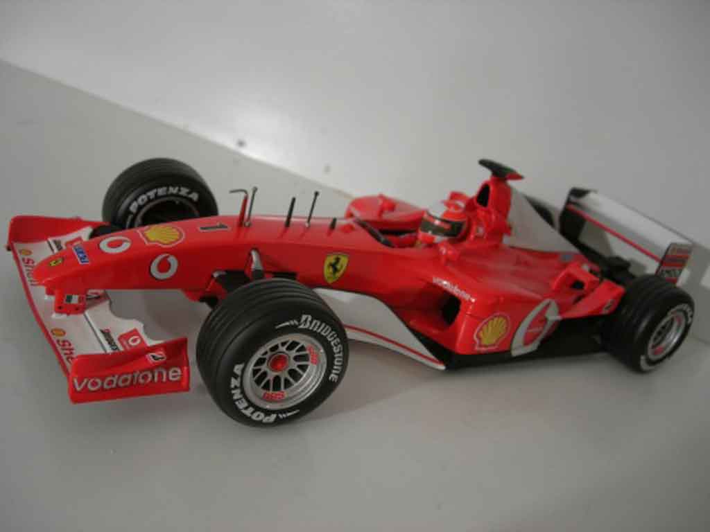 Ferrari F1 F2002 1/18 Hot Wheels F2002 schumacher diecast model cars