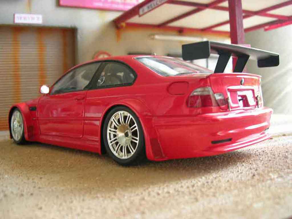 Bmw M3 coupe GTR E46 red 1/18 Minichamps