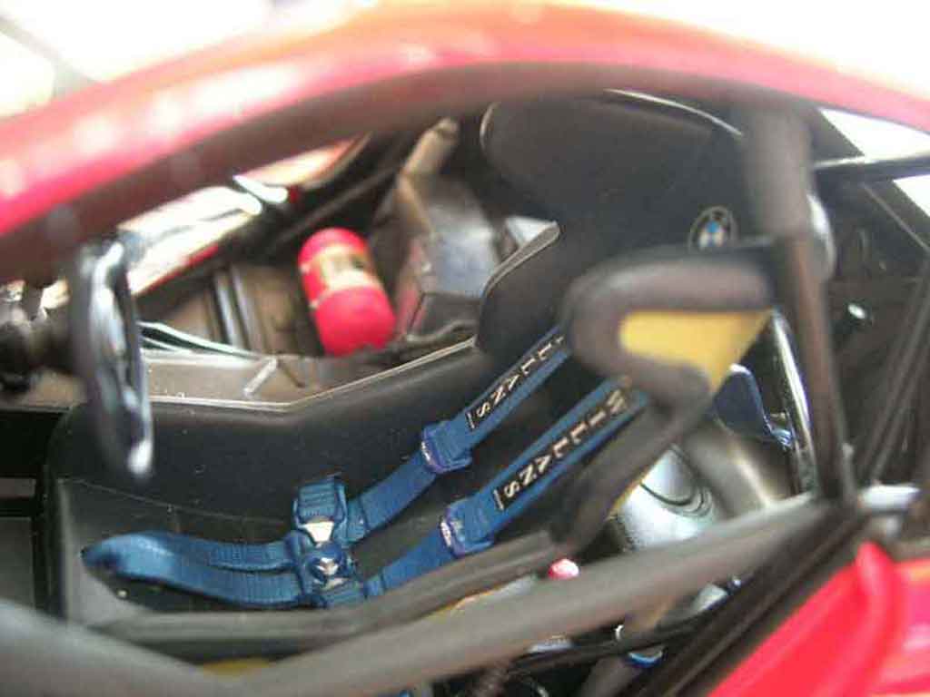 Bmw M3 coupe GTR E46 red 1/18 Minichamps