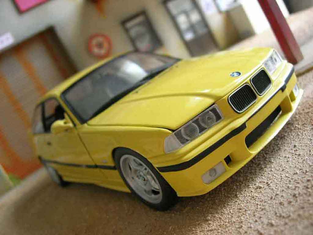 Bmw M3 E36 1/18 Ut Models E36 yellow origine diecast model cars