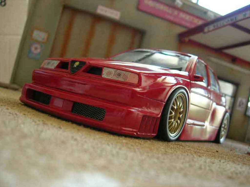 Alfa Romeo 155 1/18 Ut Models q4 preparation tuning diecast model cars