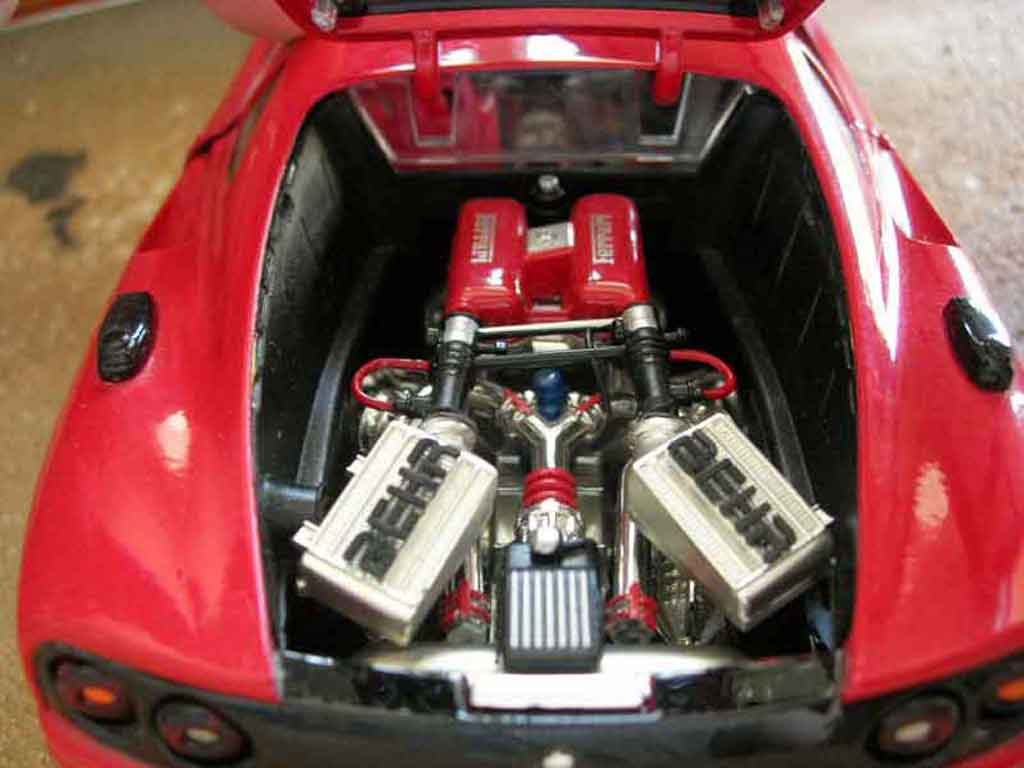 Ferrari 360 Modena coupe red 1/18 Burago