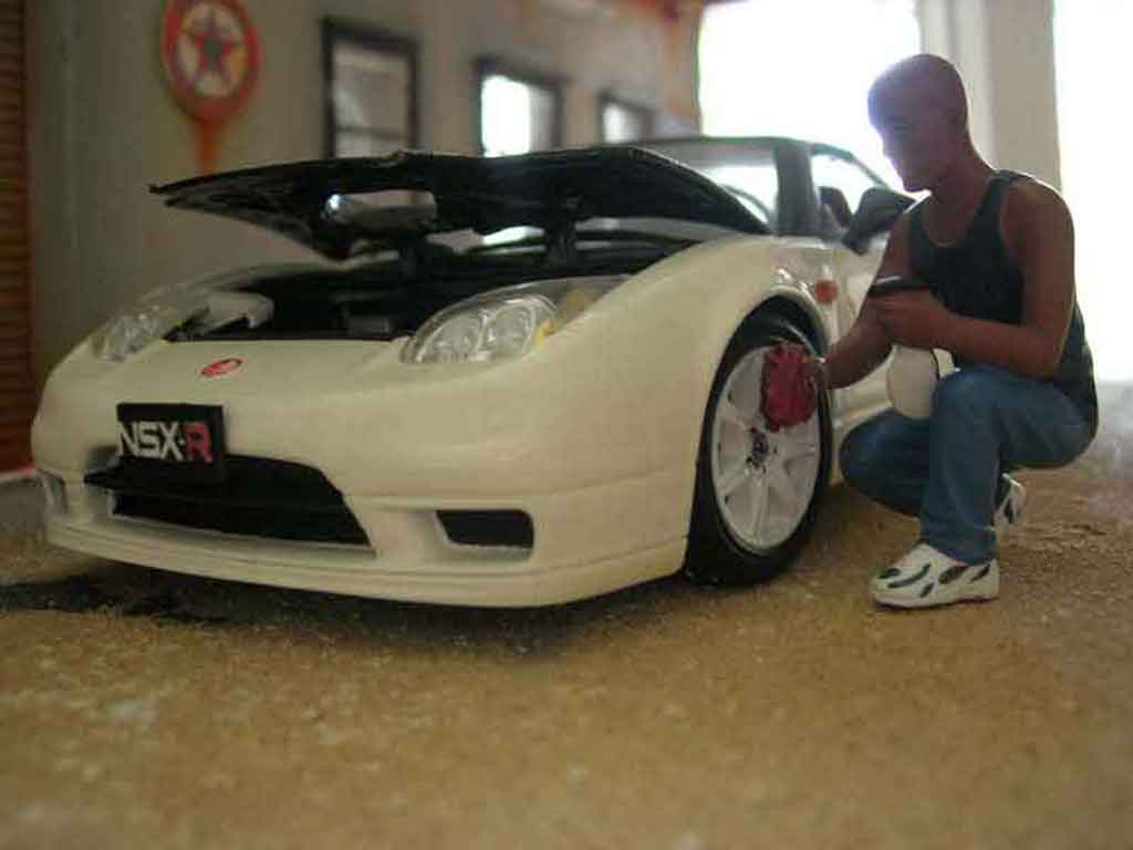 Honda NSX 1/18 Motormax type r diecast model cars