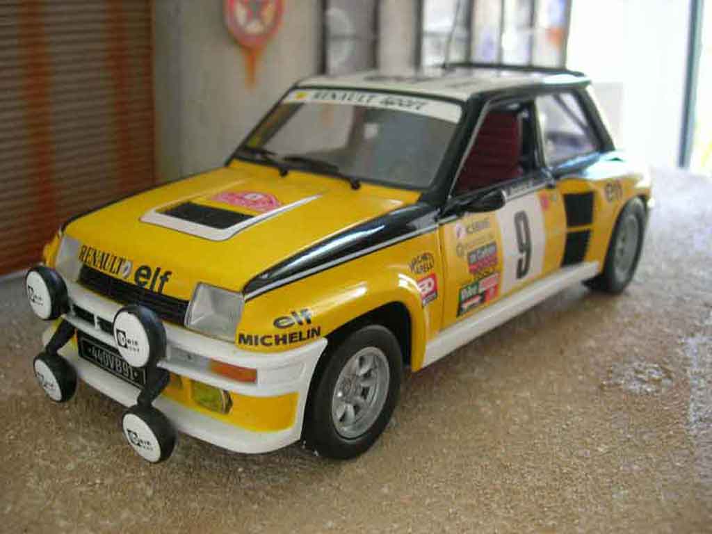 Renault 5 Turbo 1/18 Universal Hobbies Turbo rallye ragnotti diecast model cars