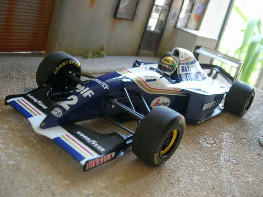 Renault F1 1/18 Minichamps fw16 ayrton senna diecast model cars