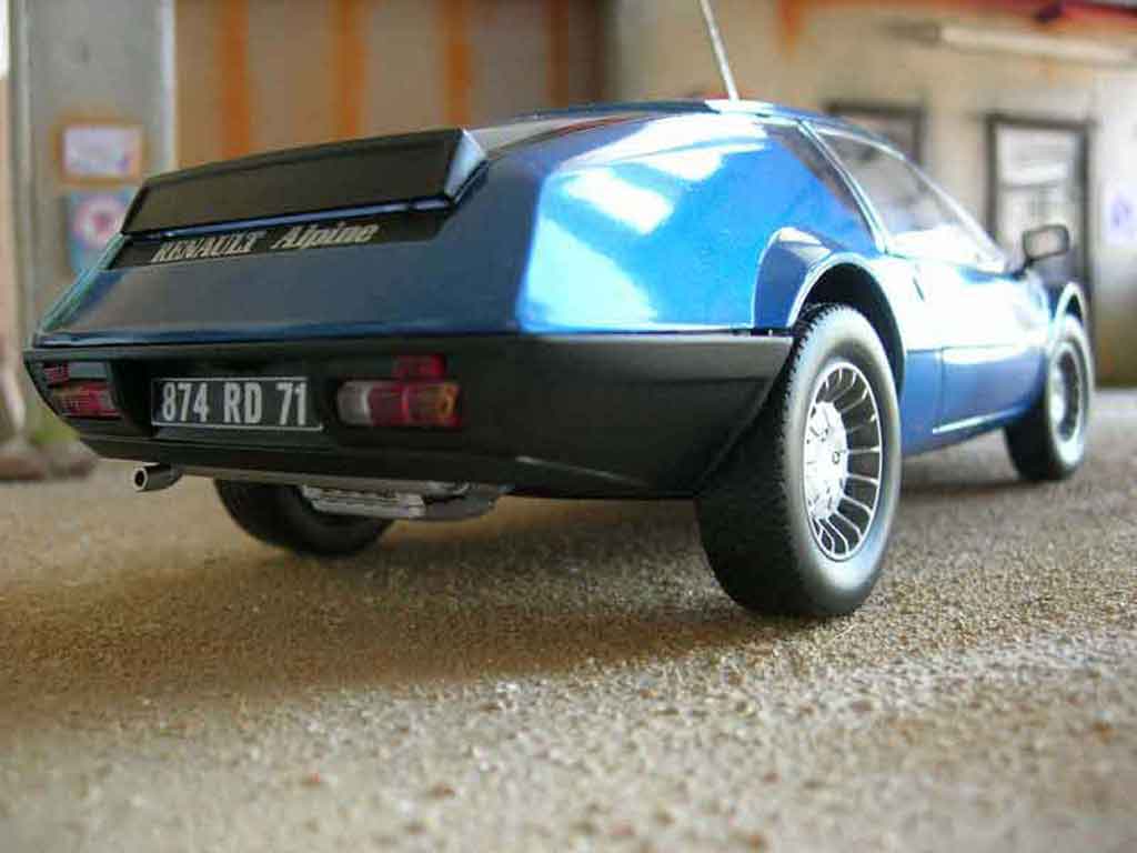 Alpine A310 rallye blue 1/18 Norev