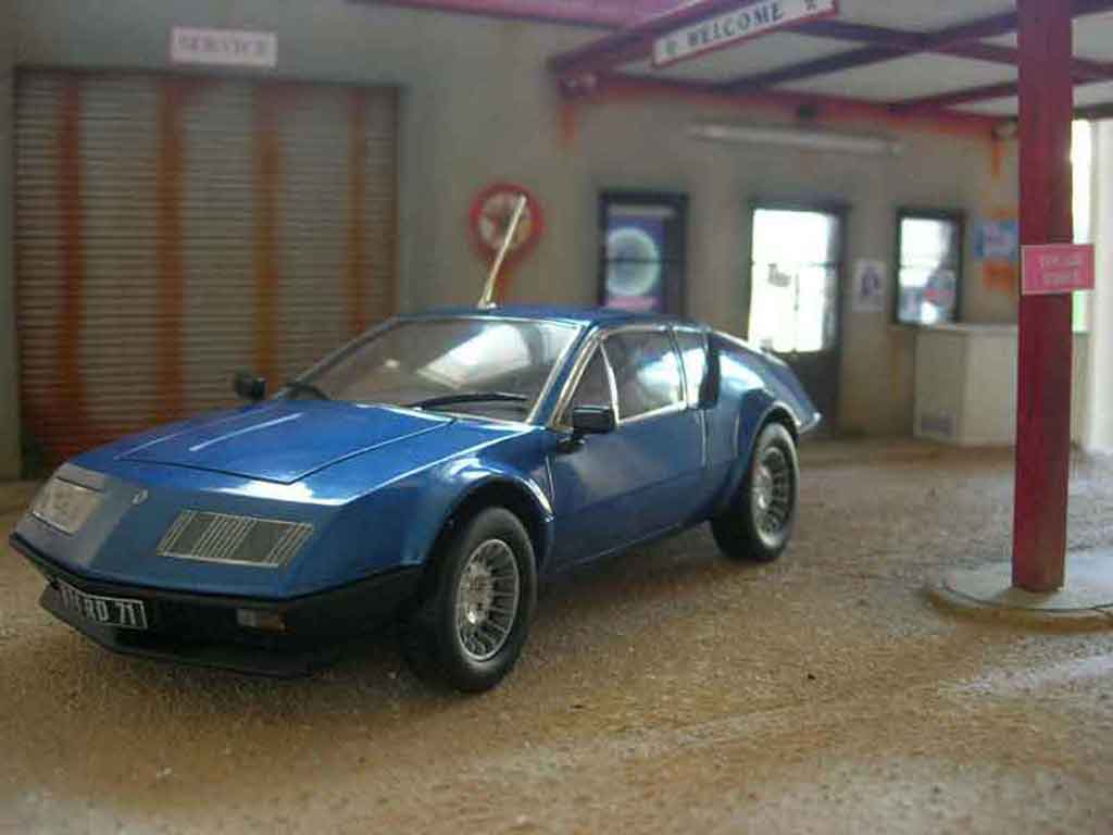 Alpine A310 rallye blue 1/18 Norev