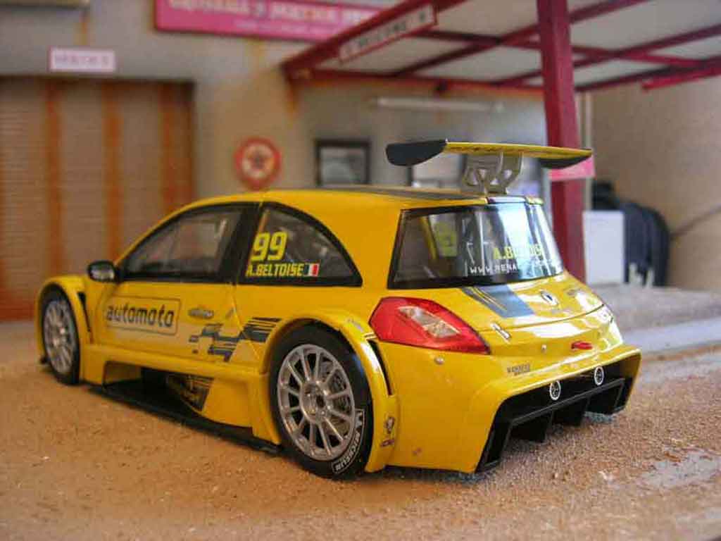 Renault Megane Trophy 2006 Beltoise #99 yellow 1/18 Solido